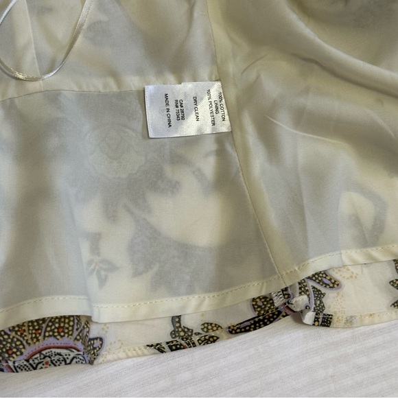 NWT House of Harlow 1960 Boho Batik Floral Crop Top New Size S - Picture 7 of 10